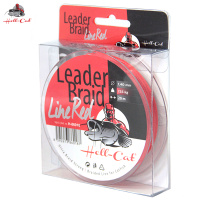 Hell-Cat Návazcová šňůra Leader Braid Line Red - 1,40mm / 125kg, 20m