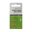 KORUM - Smokescreen Quick Change Bolt Beads 6 ks