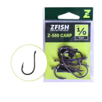 Zfish - Háčky Carp hooks s očkem vel. 2, bal. 10ks