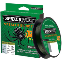 SPIDERWIRE - Šňůra Stealth smooth 12 - moss green