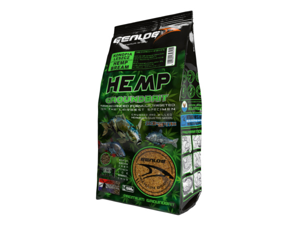 GENLOG KRMNÁ SMĚS HEMP / KONOPÍ 1kg