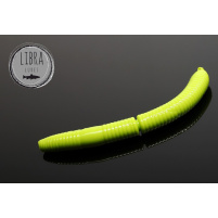 Libra Lures - Nástraha FATTY D´ WORM 65mm / cheese / apple green / 10ks
