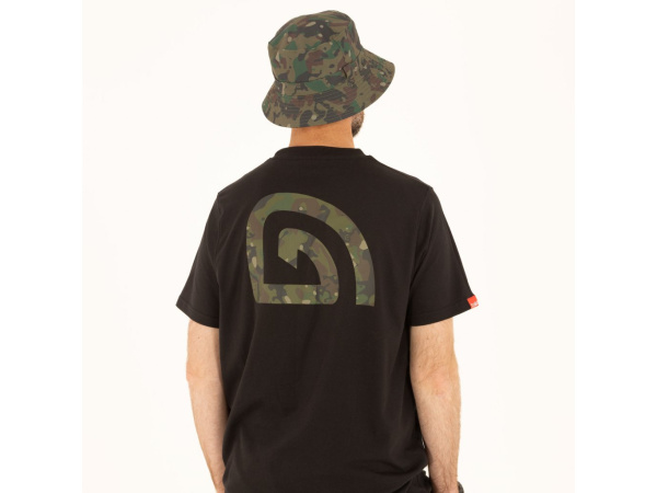 Trakker Products Trakker Tričko CR Logo T-shirt Black Camo