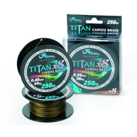 Filfishing Sumcová Šňůra Titan Camou Braid 250m - Průměr 0,60mm