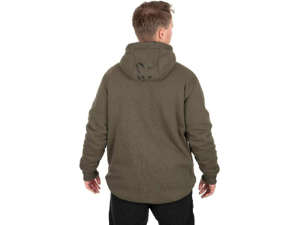FOX - Mikina Collection Sherpa Hoodie Green & Black