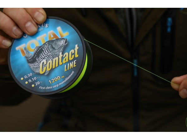 Carp´R´Us Vlasec Total Contact Line Yellow 1200m