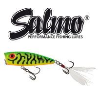 Salmo - Wobler Rattlin´ pop floating 7cm - green tiger