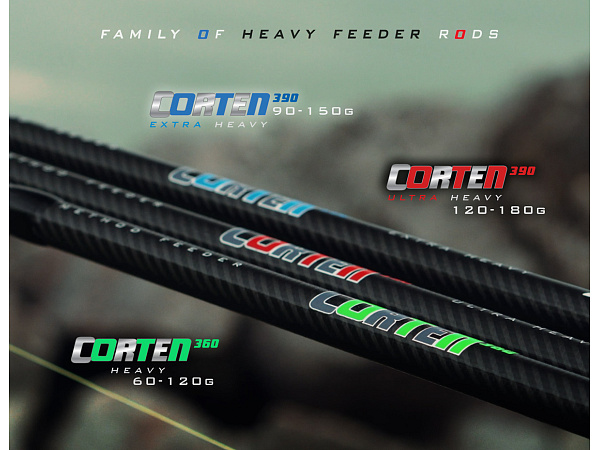 ZFISH Prut Corten Method Heavy Feeder 3,9m 180g