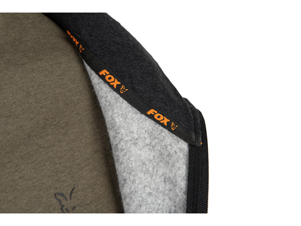 Fox Collection LW Hoody Black & Orange