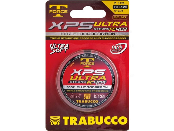 Trabucco Vlasec T-Force XPS Ultra Strong FC403 Fluorocarbon 50m 