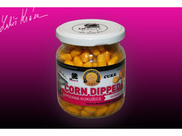 LK Baits Dipovaná kukuřice 220ml