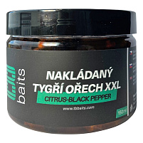 TB Baits - Nakládaný Tygří Ořech XXL 150 ml - Citrus - Black pepper