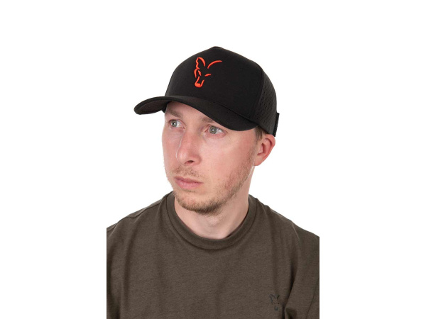 Fox Collection Baseball Cap - Black/Orange