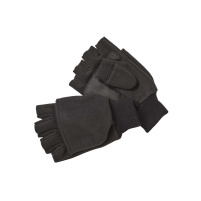 Kinetic - Rukavice Wind stop fold over mitt black