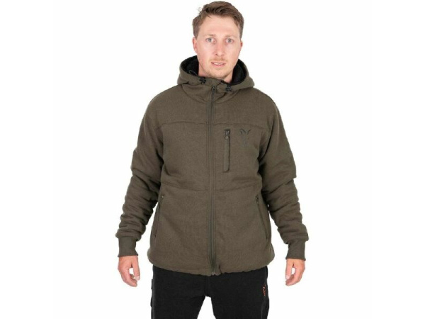 FOX - Mikina Collection Sherpa Hoodie Green & Black