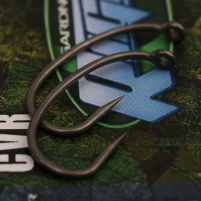 Gardner Háčky Curved Rigga Hooks (CVR) Barbed| vel. 8