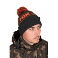 Fox čepice Collection Bobble - Black & Orange
