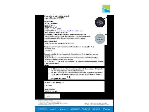 Rhino navigační modul BMR GPS Navigation Module black