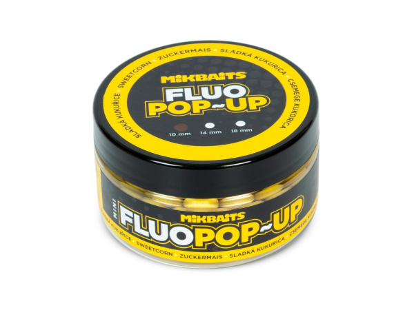 Mikbaits - Plovoucí Fluo mini boilie 100ml, 10mm