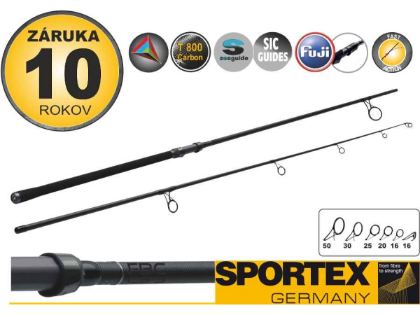 SPORTEX - Prut FBC CS-3 12ft (3,6m) 3,25 lb 2D