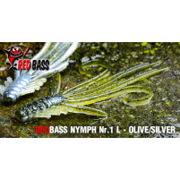 Red Bass - Nymfa S - 53mm / olive-silver /  bal.10ks