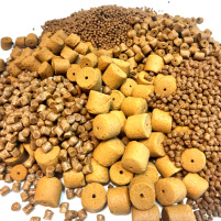 LOVÍME RYBY - Pelety s dírou 10kg, 12mm, sweet corn