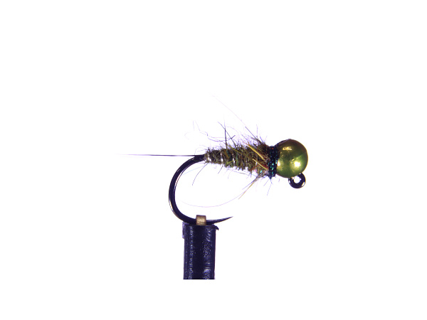 Nymfa Olivová - vel.16, 3mm - 1ks