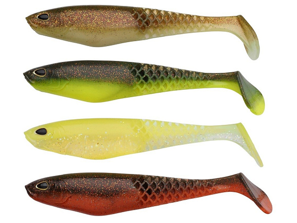 Berkley - Set Nástrah PowerBait Cullshad Mixpack, 15cm, 3ks, Darkwater