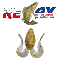 Relax - Gumová nástraha Banjo Frog 1 Barva - L121 - blister 5ks - 4,5cm