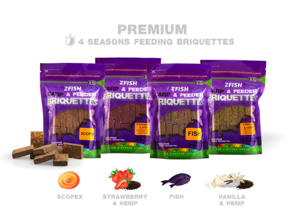 ZFISH - Zakrmovací Brikety 220g
