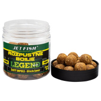 JET FISH - Rozpustné boilies LR 24mm 250ml - Žlutý impuls - ořech javor