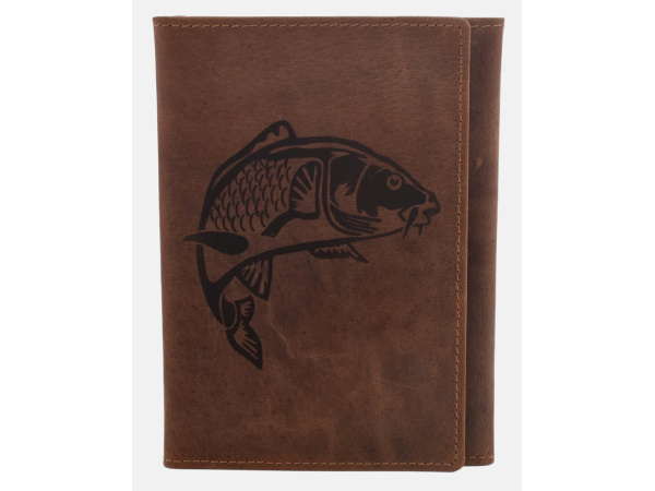 MERCUCIO - Pouzdro na rybářské doklady Kapr šupináč