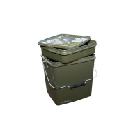 Trakker Products Trakker Plastový box na návnady a nástrahy - 13 Ltr Olive Square Container inl. Tray