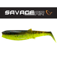 SAVAGE GEAR - Umělá nástraha - Cannibal Shad 6,8cm / 3g - Chartreuse Pumpkink
