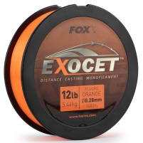 FOX Vlasec EXOCET fluoro orange mono 1000m