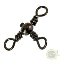 SPRO - Trojobratlík barrel swivel crossline vel.4 - 27kg