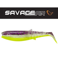 SAVAGE GEAR - Umělá nástraha - Cannibal Shad 12,5cm / 20g - Purple Glitter Bomb