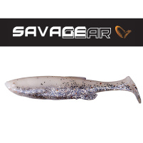 SAVAGE GEAR - Umělá nástraha - Fat T-Tail Minnow 7,5cm / 5g - White silver - VÝPRODEJ!