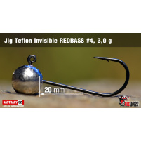 Red Bass - Jig koule Teflon invisible 4 - 3g