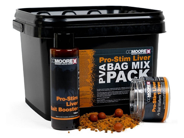 CC Moore - PVA Bag Mix Pack Pro-Stim Liver, Kbelík