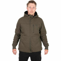 FOX - Mikina Collection Sherpa Hoodie Green & Black, vel. XXXL