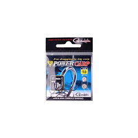 Gamakatsu - Háčky Power carp ring eye, vel. 16, bal. 10ks, NS black