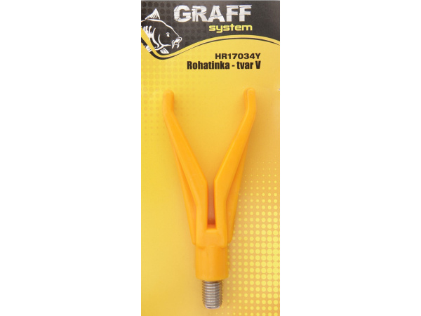 GRAFF - Rohatinka tvar V žlutá