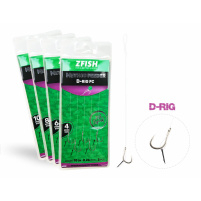 ZFISH Návazec Method Feeder D-RIG 5 ks - Velikost Háčku 10