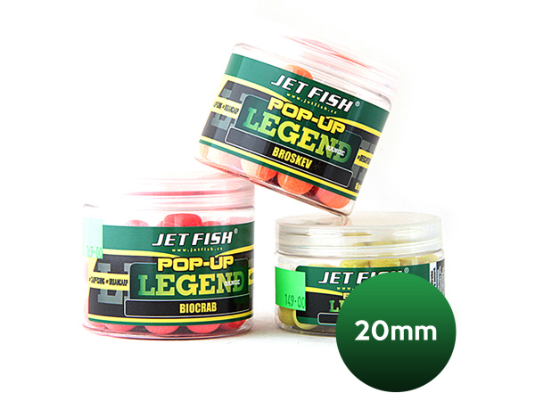 JET FISH - POP UP Boilie LEGEND RANGE 20mm