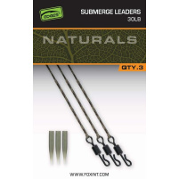 FOX - Montáž Naturals Submerged Leaders, 75cm, 3ks, 30lb