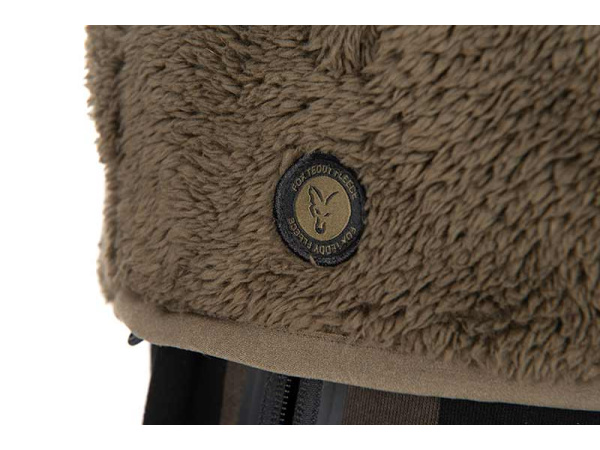 Fox HD Premium Full Zip Teddy Jacket - Khaki