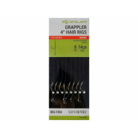KORUM - Návazec Grappler 4” Hair Rigs Barbed bal.8ks 10cm 0,30mm vel.8