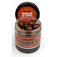 Mikbaits Boilie v Dipu Hunter Jahoda 250 ml