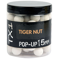 Shimano Plovoucí Boilie TX1 Pop Up Tiger Nut Fluoro White 15mm 80g